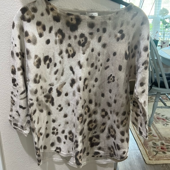 Chico's Tops - Chico’s size 0 animal print